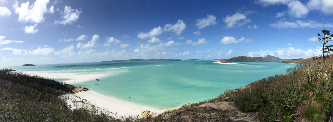 Aussicht auf Whithaven Inlet