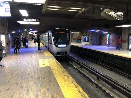 Die Metro auf Rädern in Montreal