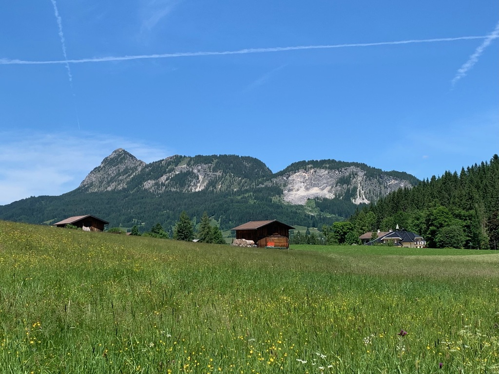 Eine tolle Berglandschaft