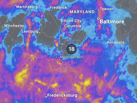 The weather warning