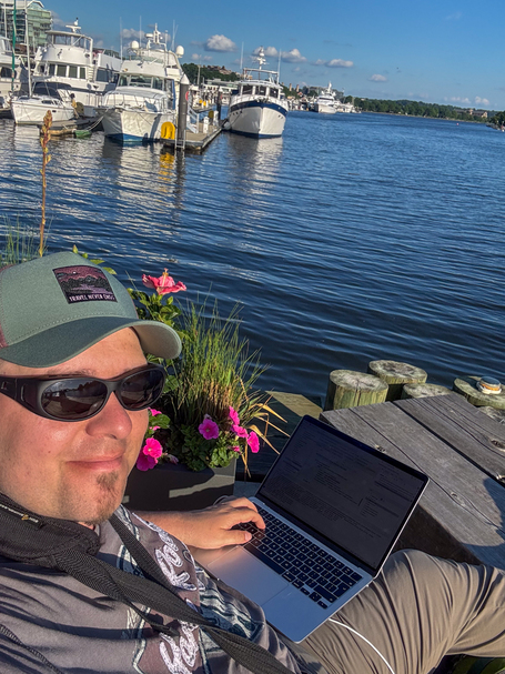 Sebastian Thoss at The Wharf Pier in Washington D.C.