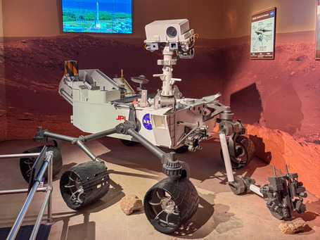 The Curiosity rover