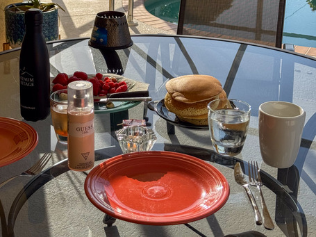 Steffi's birthday breakfast