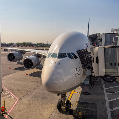 The Lufthansa A380 from JFK to MUC