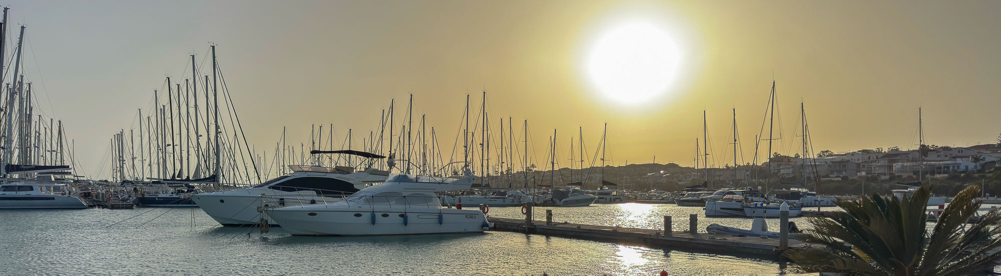 The view of Marina di Ragusa