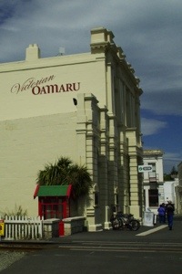 Ein Viktorianischen Gebäude in Oamaru