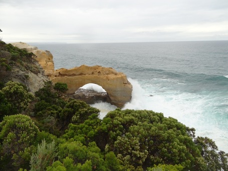 rauhe See an der Great Ocean Road
