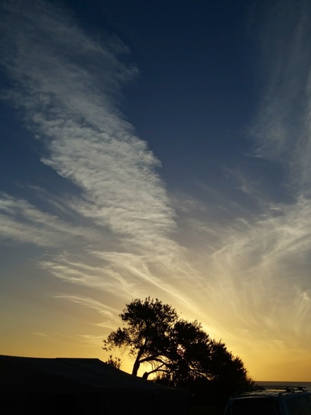 malerischer Sonnenuntergang in Adelaide