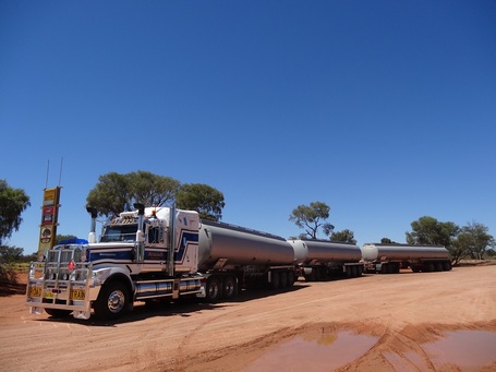 Long, longer, longest... road train!