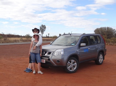 Comfortable drive through the outback