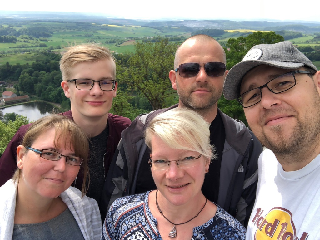 Familienfoto im Harz